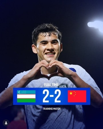 华体会官方-东体：卡里莫夫对阵国足打进绝平球，此前U23亚洲杯对中国队失点